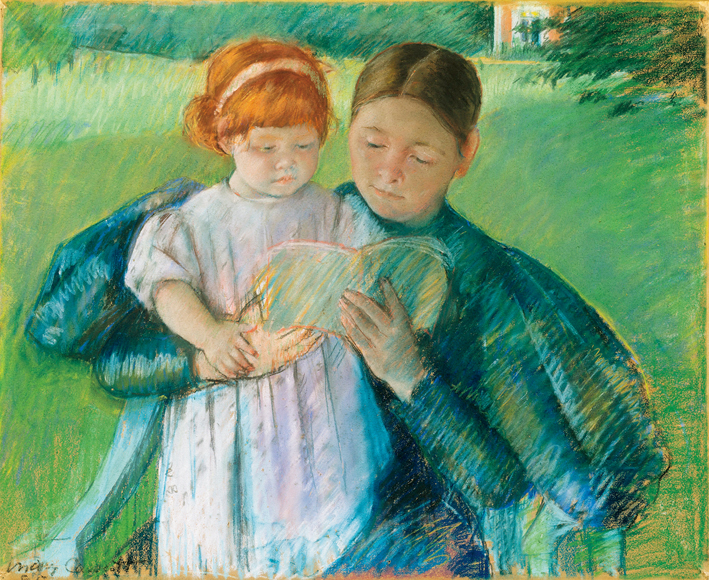  玛丽·卡萨特 Mary Cassatt —— 母亲与孩子 (3)